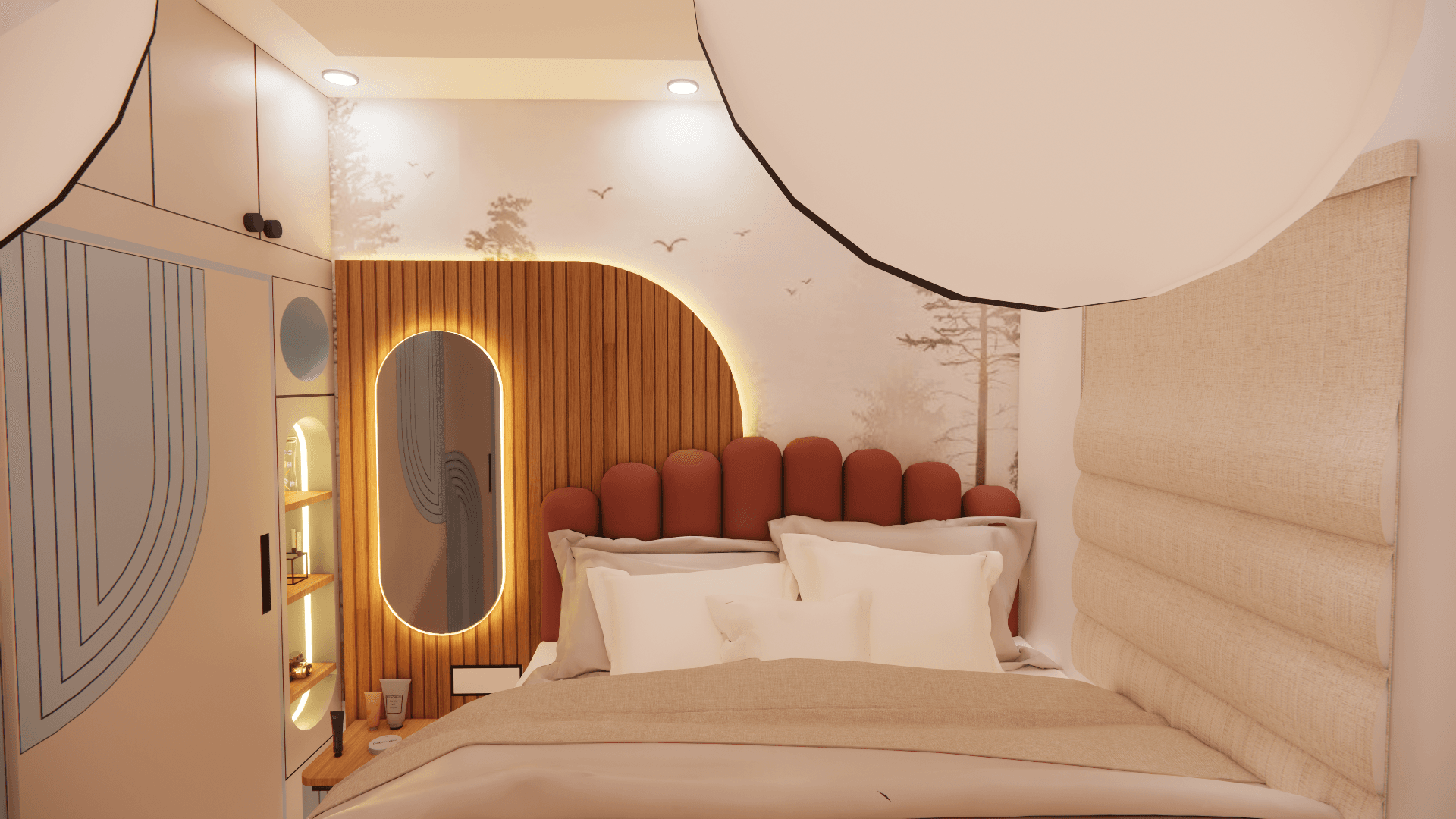 Contemporary Kids Bedroom 1
