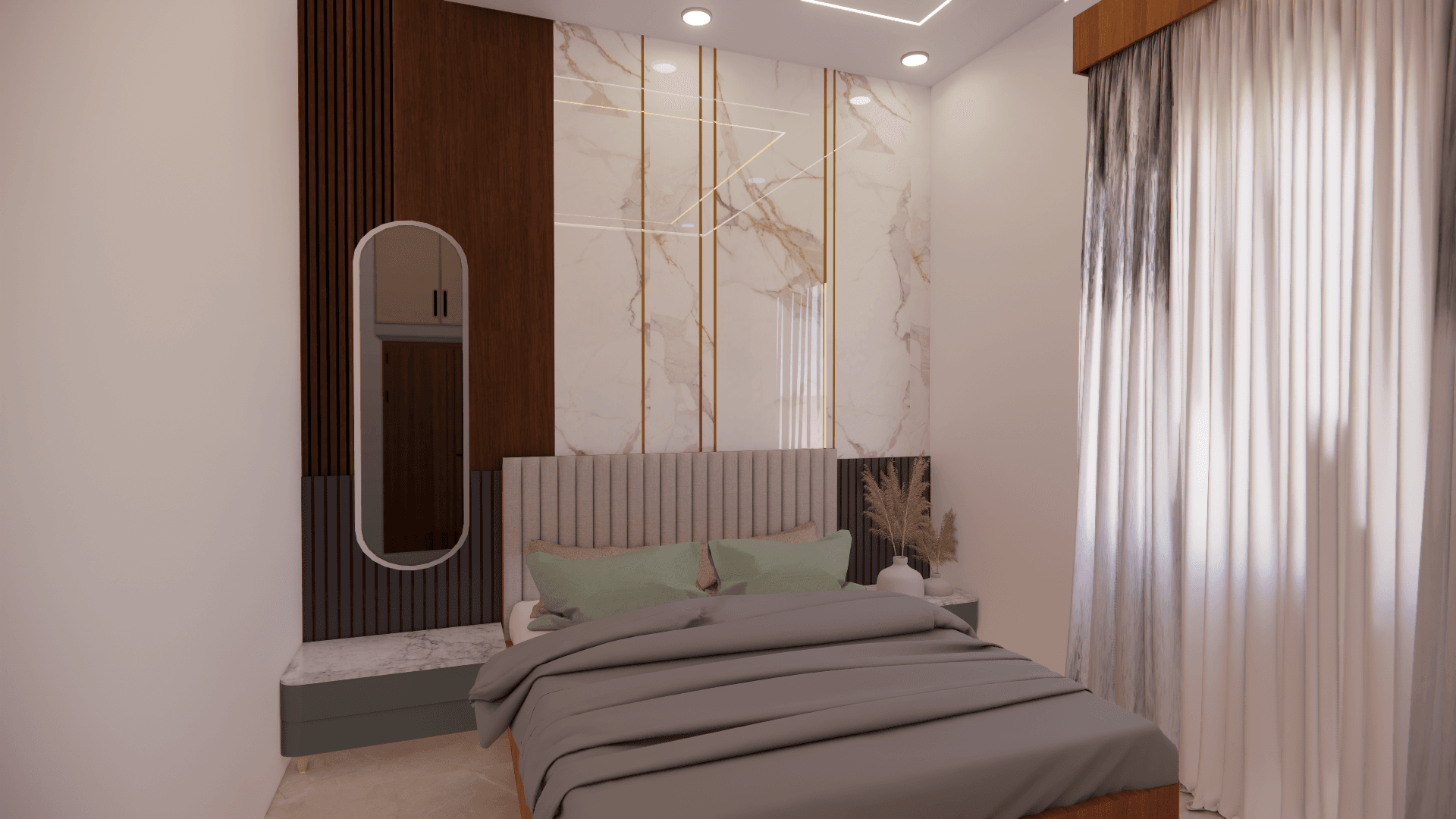 Elegant Master Bedroom 3