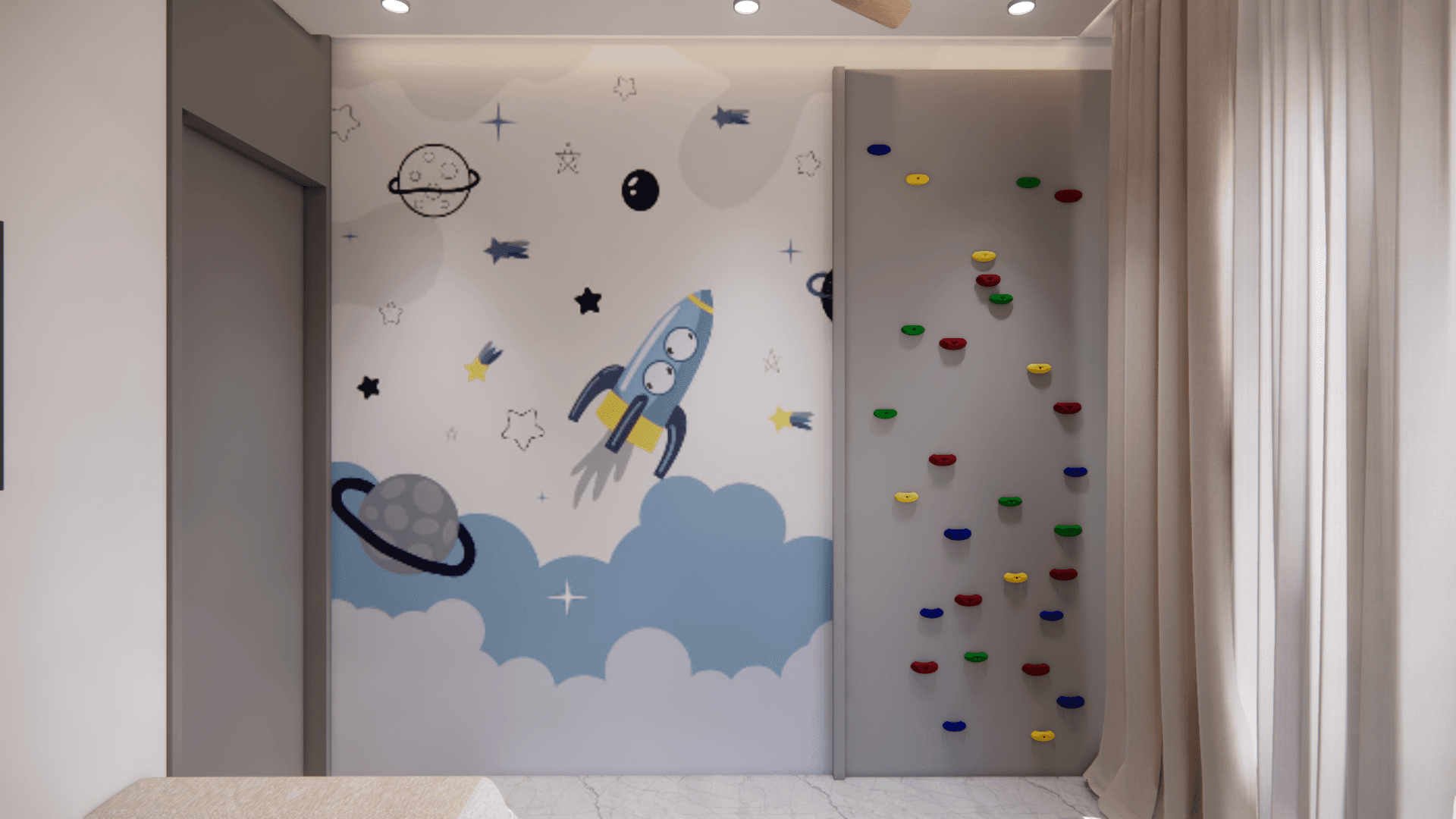 Serene and Smart Kids Bedroom 5