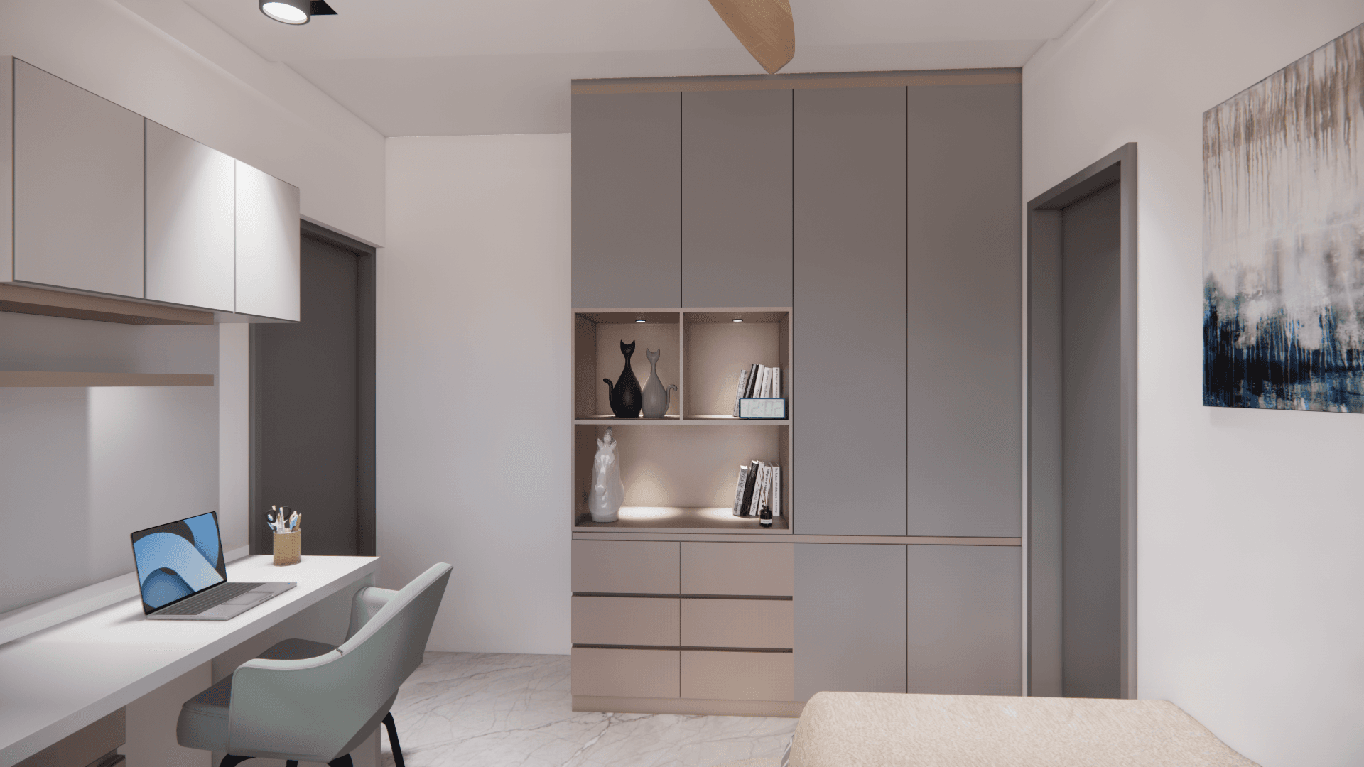 Serene and Smart Kids Bedroom 3